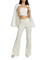 Marcia Cropped Cape Top