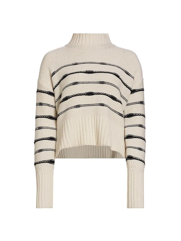 Viori Wool-Blend Striped Sweater