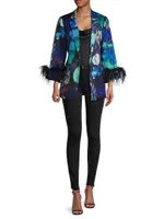 Lily Tie-Waist Floral Jacket