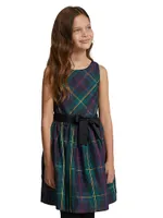 Little Girl's Plaid Dress