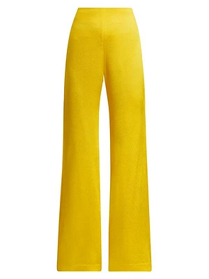 Palermo Wide-Leg Satin Pants