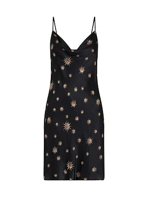 Star Silk Slipdress