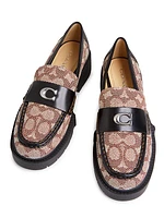 Leah Jacquard Loafers