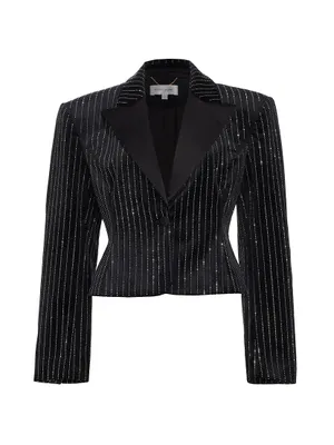 Branda Velvet & Crystal Jacket