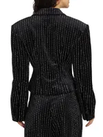 Branda Velvet & Crystal Jacket