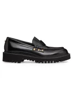 Rockstud Calfskin Loafers