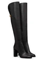 VLogo Signature Calfskin Boots 95mm