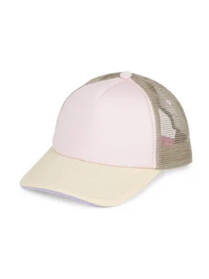 Colorblocked Trucker Hat