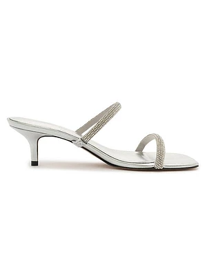 Taliah 50MM Crystal-Embellished Sandals