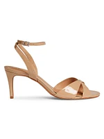 Hilda 65MM Patent Leather Sandals