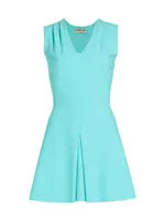 Hongro V-Neck Minidress