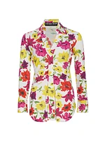 Shohreh Floral Ruched Shirt