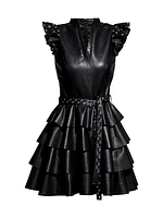 Jude Recycled Leather Dress
