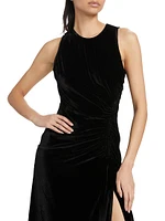 Cornelia Velvet Cocktail Dress