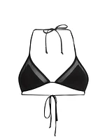 Mesh Triangle Bikini Set