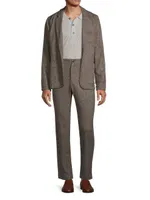 Thomas Tweed Wool-Blend Trousers