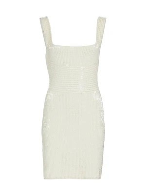 Jayde Beaded Bodycon Mini Dress