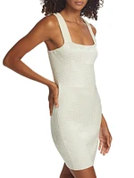 Jayde Beaded Bodycon Mini Dress