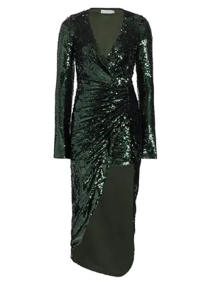 Emersyn Sequin Sheath Midi-Dress