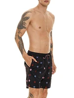 Diving Into Dreams Joe Embroidered Swim Trunks