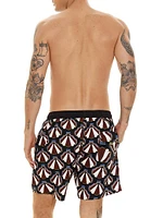 Diving Into Dreams Joe Abstract Swim Trunks