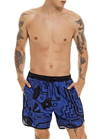 Diving Into Dreams Liam Abstract Swim Trunks