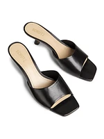 Dethalia 63MM Leather Sandals