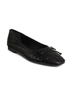 Arissa Woven Leather Flats