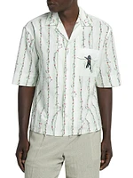 Swimmers Cotton Camp Shirt