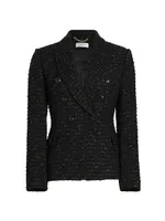 Chelsea Metallic Tweed Blazer