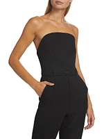 Kate Strapless Belted Jumpsuit