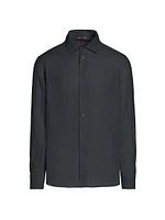 Surian Linen Button-Front Shirt