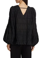 Evelina Ruched Blouse