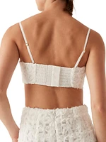 Quintette Textured Bralette Top