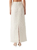 Quintette Textured Midi-Skirt