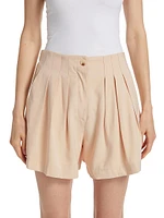 Ofer Pleated Shorts