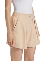 Ofer Pleated Shorts