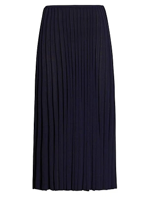 Rib-Knit Maxi Skirt