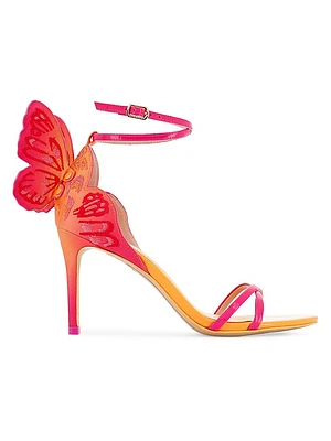 Chiara 100MM Embroidered Butterfly Sandals