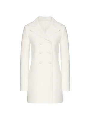 Compact Drap Peacoat