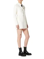 Compact Drap Peacoat