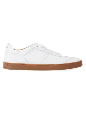 Bono Leather Low-Top Sneakers