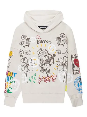 Graphic Cotton Hoodie