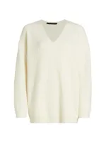 Cabin Cotton-Blend V-Neck Sweater