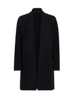 Merino Wool-Blend Sweater Coat