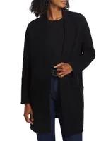 Merino Wool-Blend Sweater Coat