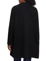 Merino Wool-Blend Sweater Coat