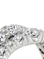 14K Gold & 4.65 TCW Lab-Grown Diamond Triple-Band Ring