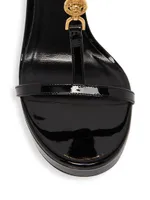 115MM Patent Leather Sandals
