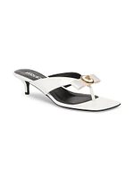 T.45 45MM Medusa Patent Leather Sandals